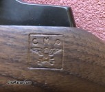 Close-up of CMP samp on M1 Garand