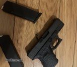 Glock 29 w 30 slide nightsighta on 29