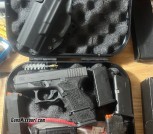 Glock 26 Gen 4 custom stippling