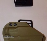 Glock 43x with tlr7x holster 