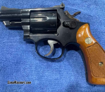 SMITH & WESSON MODEL 19-3 BLUED, 2 1/2 INCH BARREL