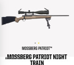 Mossberg patriot 6.5 creedmoor with scope and bypod