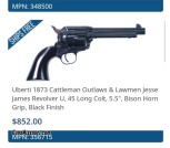 TRADE 1873 45COLT NEW MODEL FOR AR PISTOL