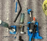 Dillon 650XL progressive press with two caliber conversions and low powder alarm