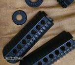 AR15 handguard and railed gas block