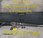 New In Box Daniel Defense DD5V5 6.5 Creedmoor 