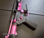 Ar-15 with pink anadized accents