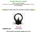  $10 Off Hunter's Red and Tac Green Combo Sight at Smith-Sights.com